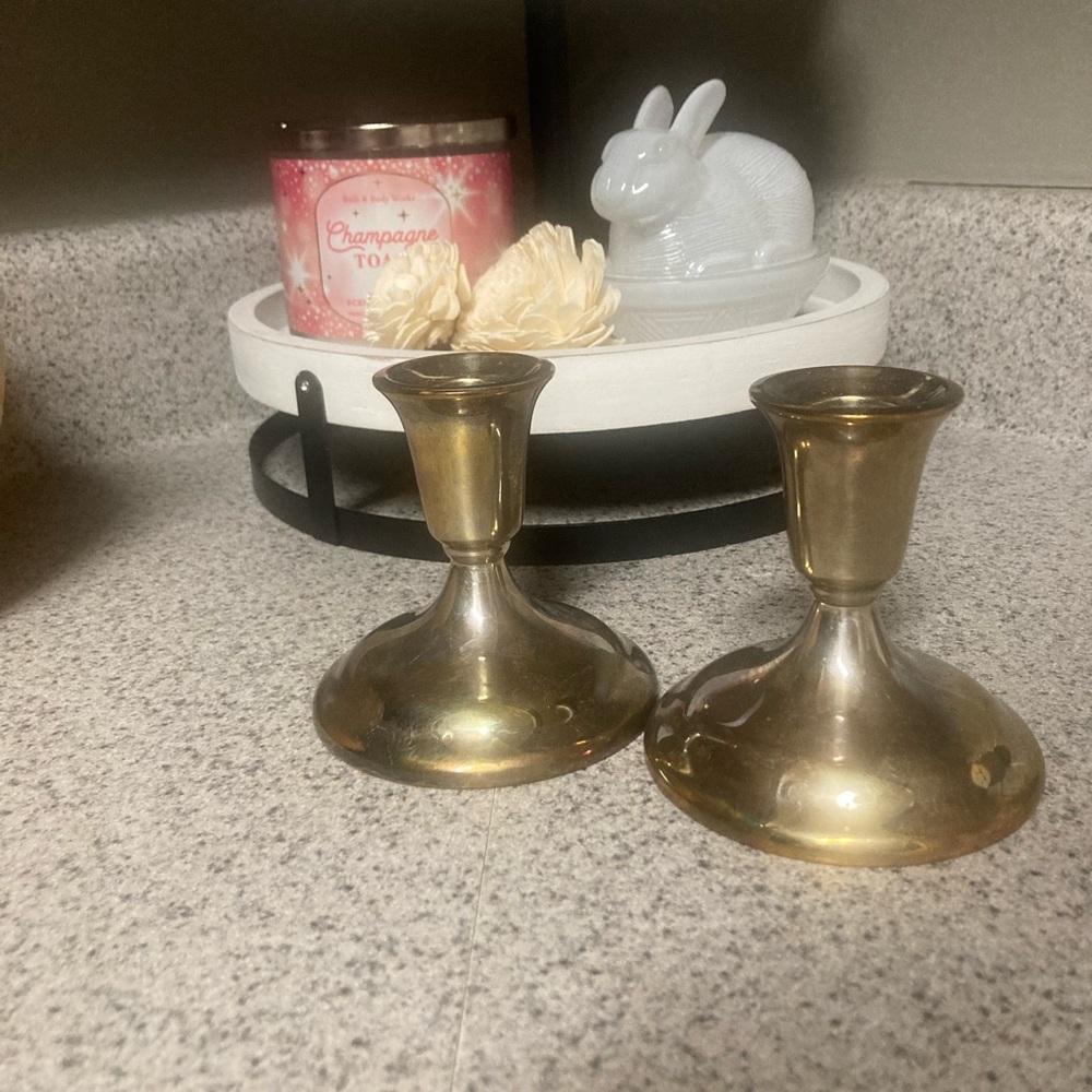 International Silver Co., Silver candle stick holders. In great condition